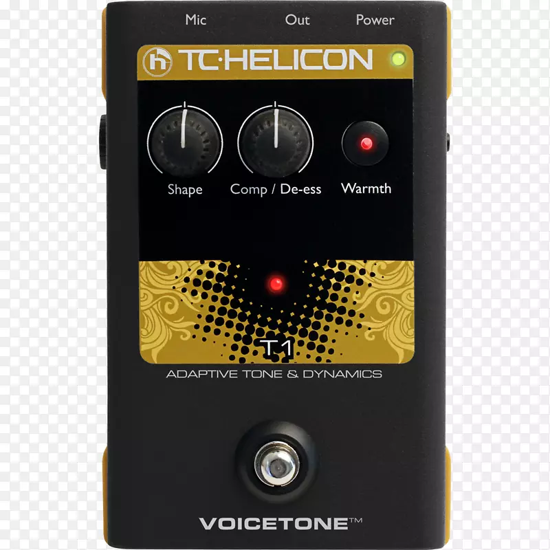 效应处理器和踏板tc-螺旋声带d1 tc-helicetone voicetone x1 tc-helicetone voicetone c1-扩音器