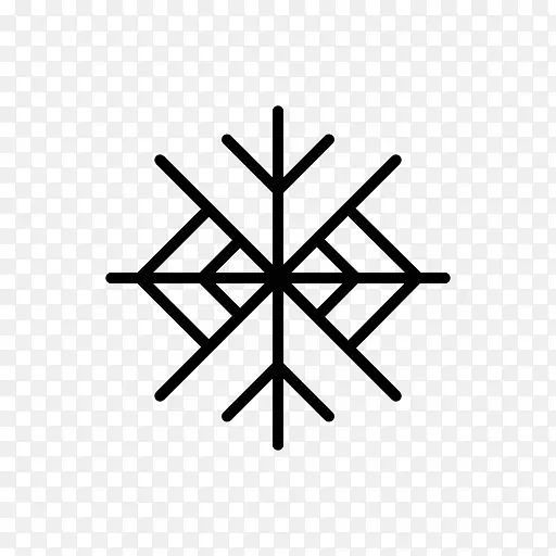 计算机图标符号符文维京旧挪威符号