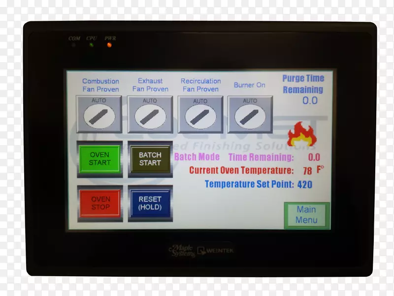 触摸屏可编程逻辑控制器控制面板用户界面显示设备控制面板