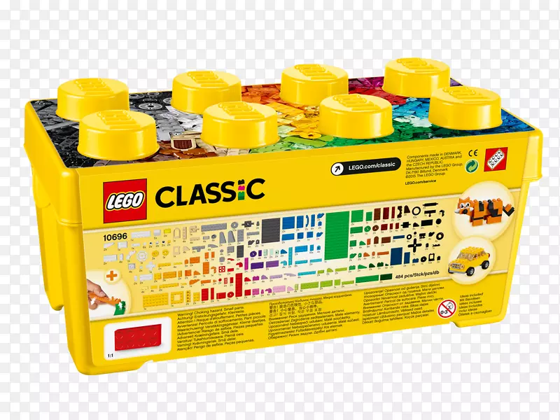 乐高10696经典中创意砖盒玩具块亚马逊网站-玩具