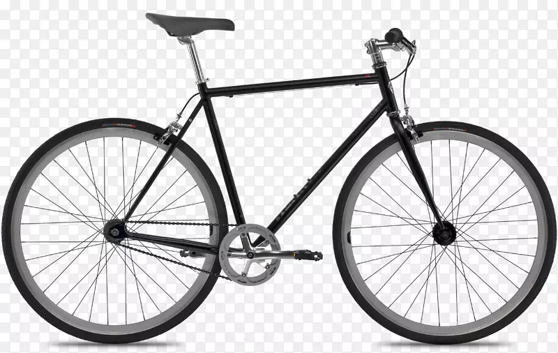 固定齿轮自行车单速自行车6 ku纯自行车