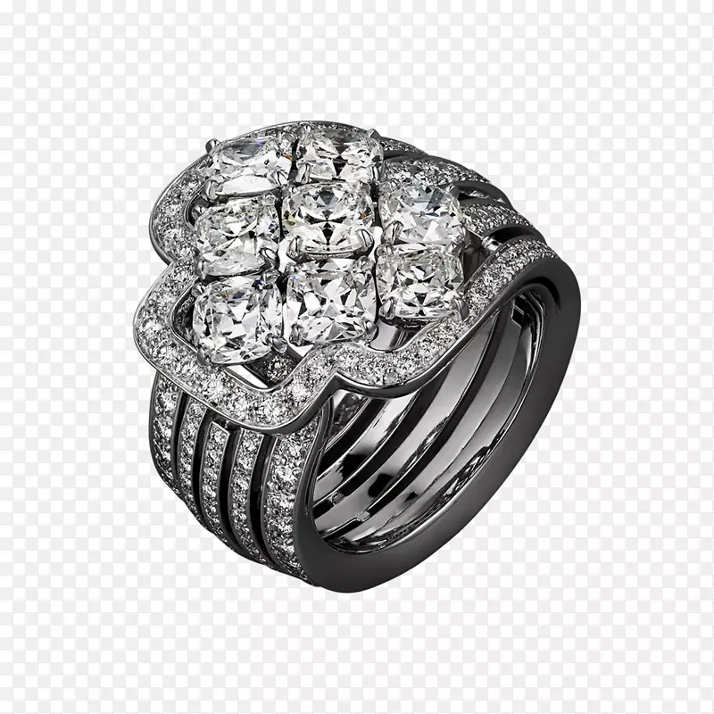 西尔维收藏订婚戒指钻石卡地亚戒指