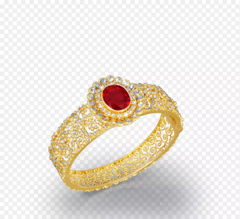 红宝石结婚戒指-珠宝钻石-红宝石