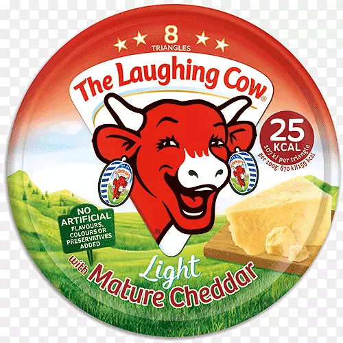 笑着的牛乳乳酪铺满了乳酪。