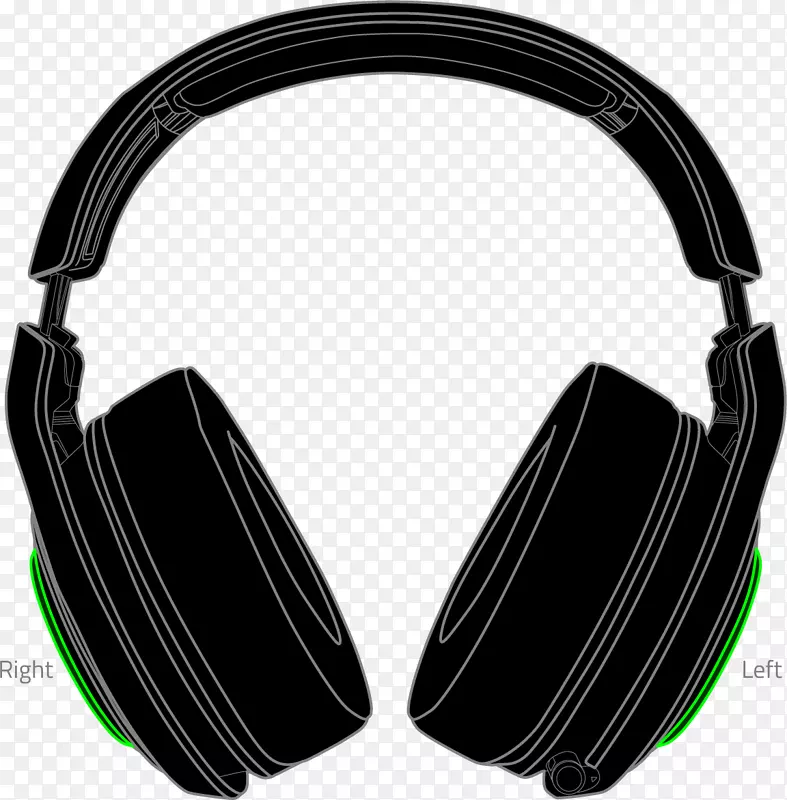 Razer man o‘war耳机7.1环绕声Razer公司。虚拟环绕声耳机