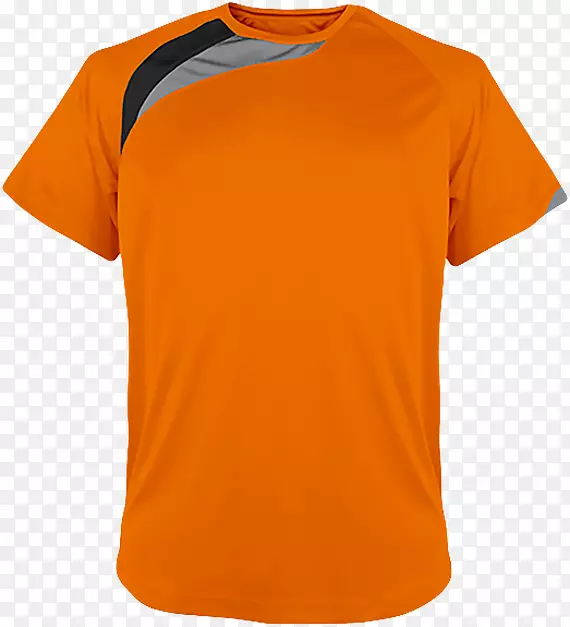 t恤橙色运动服.t恤