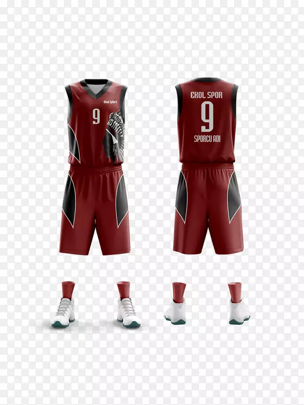 男子篮球队篮球运动服套装-篮球
