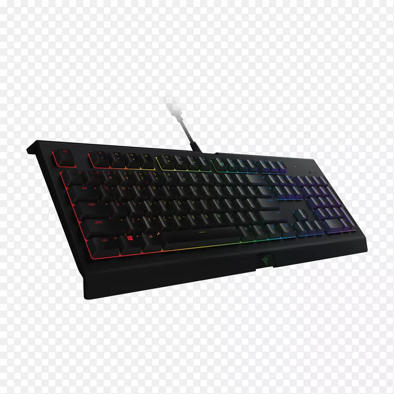 电脑键盘Razer cynosa chroma Razer Inc.游戏键盘RGB颜色模型-色度键