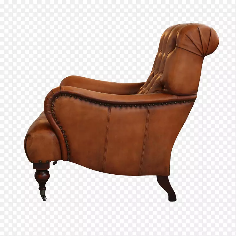 俱乐部椅，躺椅，皮革舒适椅