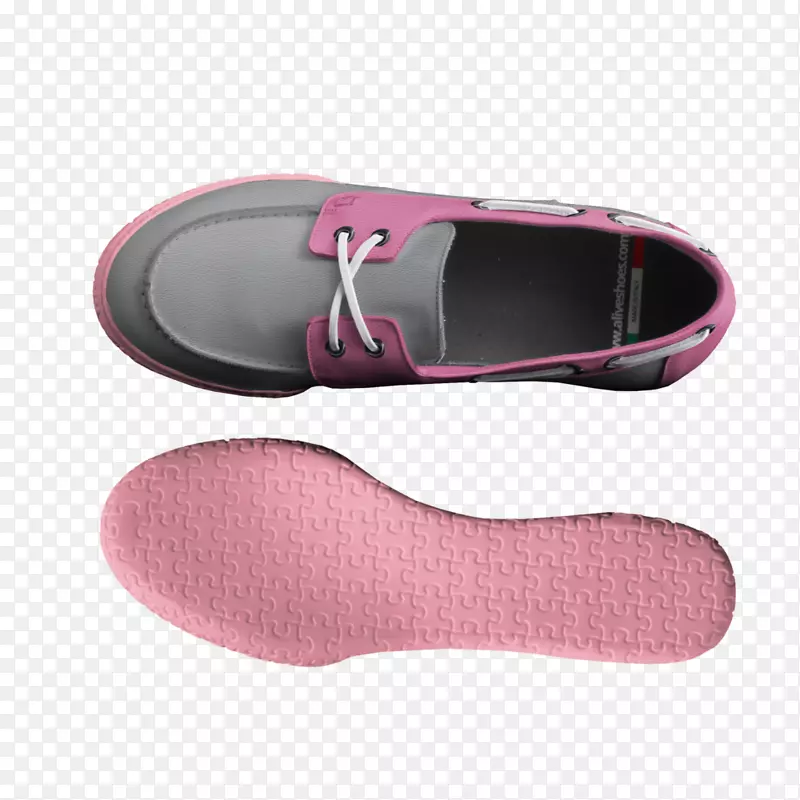 粉红m型交叉训练鞋设计