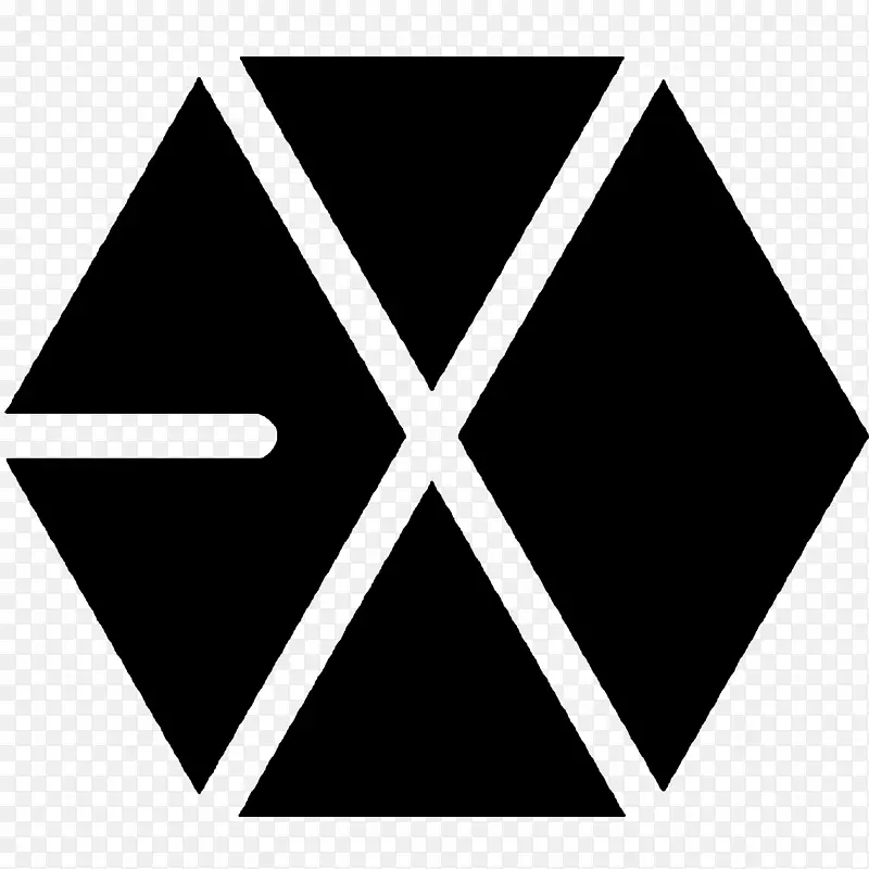 exo xoxo k-op徽标t恤-t恤