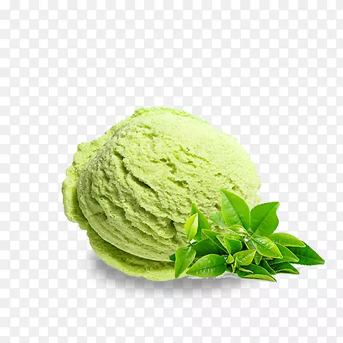 开心果冰淇淋绿茶冰淇淋