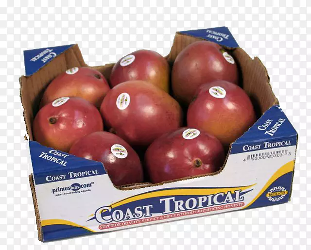 天然食品本地食品苹果芒果盒