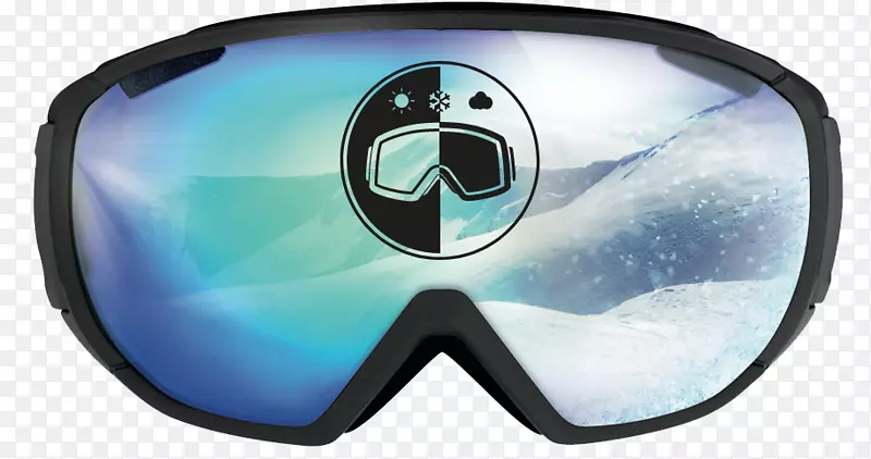 护目镜高山滑雪眼镜滑雪板滑雪面罩