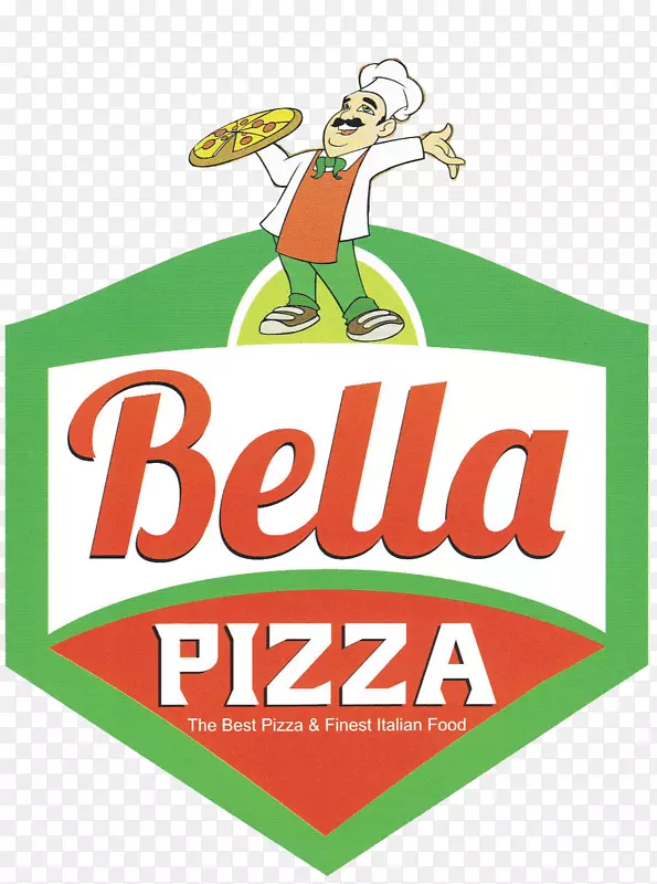 意大利料理比萨饼送餐标志-比萨饼