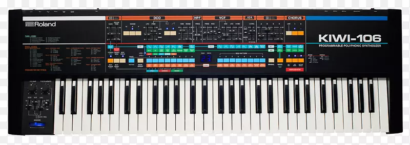 Oberheim ob-xa Roland Juno-106 Roland Juno-60模拟合成器-键盘