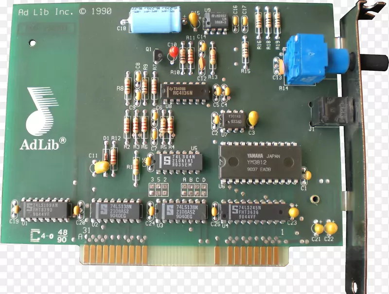 声卡和音频适配器微控制器adlib公司电视调谐器卡和适配器声音合成器-1990年代