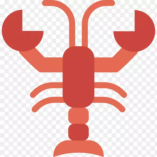动物电脑图标龙虾剪贴画龙虾