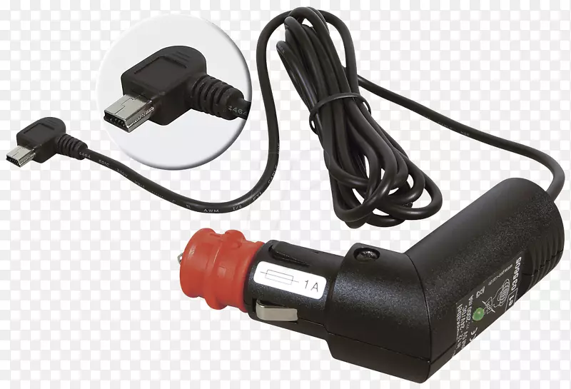 蓄电池充电器迷你-usb汽车交流适配器-微型usb接线