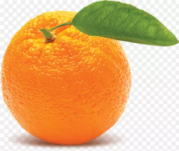 橙色桌面壁纸水果-橙色