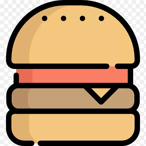 汉堡包按钮电脑图标食物
