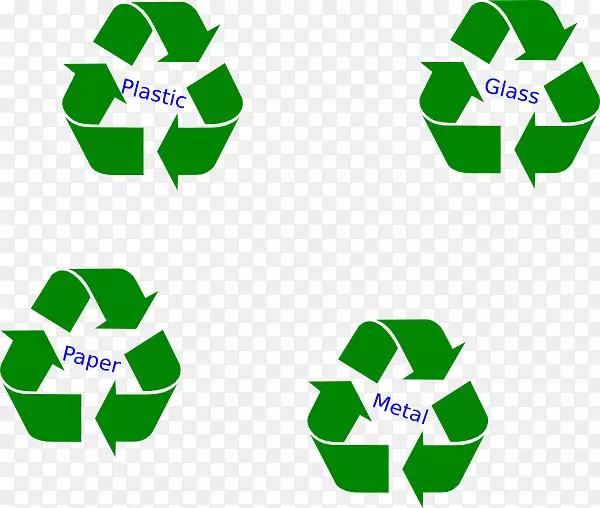 玻璃回收箱回收符号