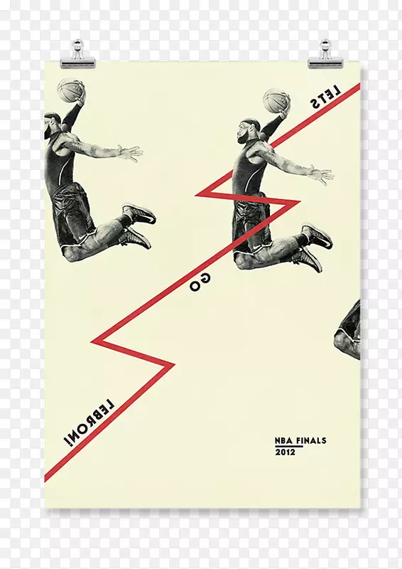 海报图案设计文本-勒布朗·詹姆斯·迈阿密热火