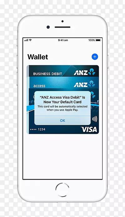 功能手机智能手机澳大利亚和新西兰银行集团苹果支付-移动支付