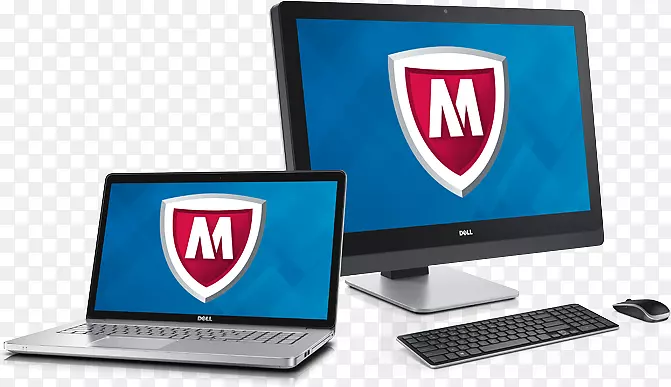 笔记本电脑安全个人电脑McAfee数据-McAfee安全