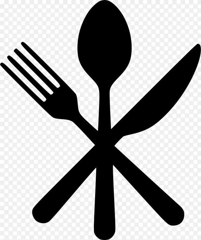 标志符号.勺子和叉