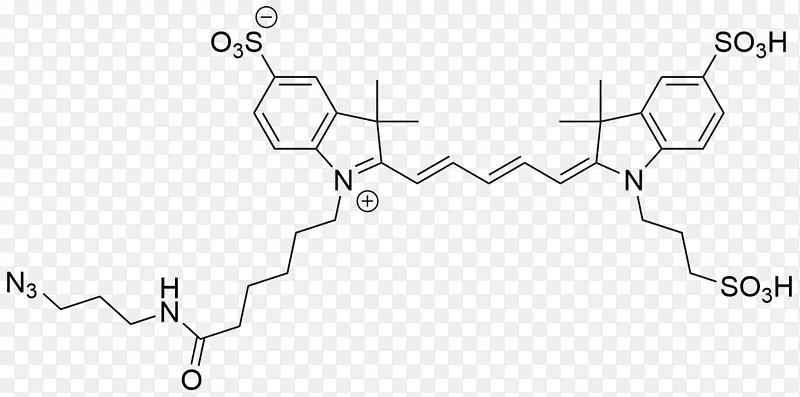 氰亚氟四嗪n-羟基琥珀酰亚胺-铜叠氮