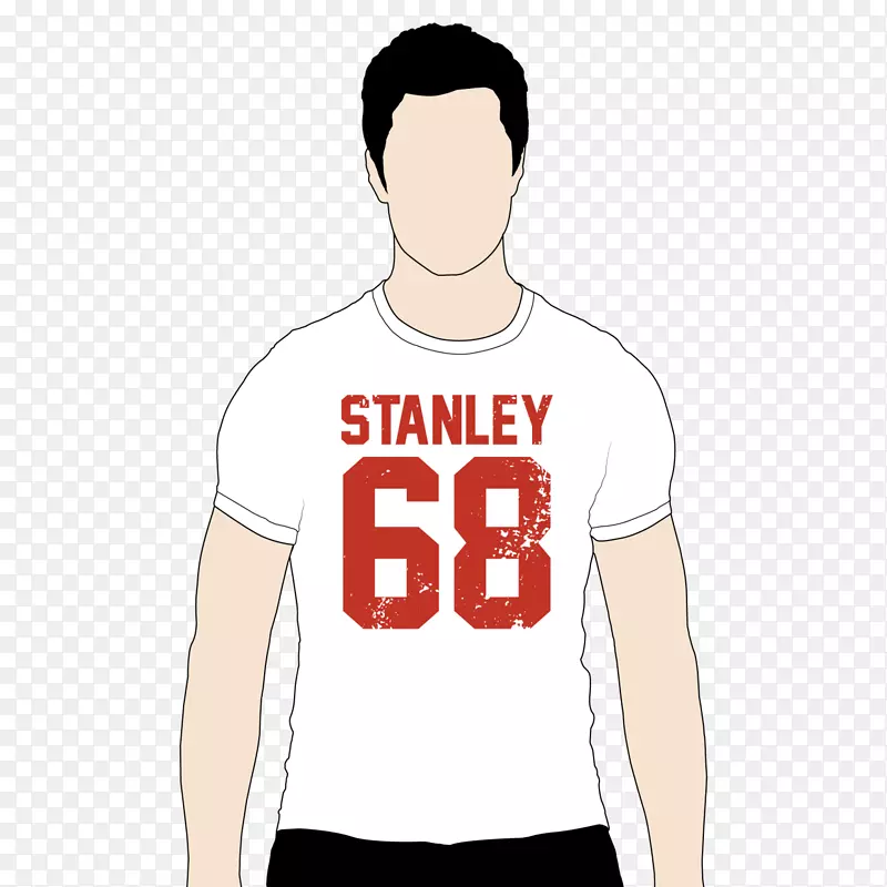 T恤衫无袖衬衫Accrington Stanley F.C.-t恤