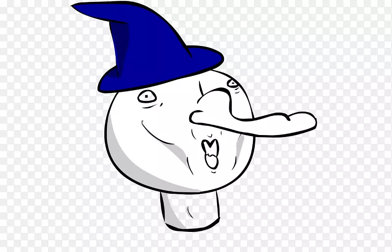 牛仔帽线艺术白色剪贴画鼻子