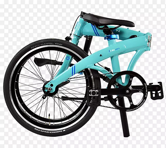 折叠自行车Dahon速度uno折叠自行车2017年皮带驱动自行车-自行车