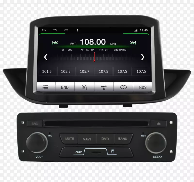 标致308 gps导航系统汽车音频标致