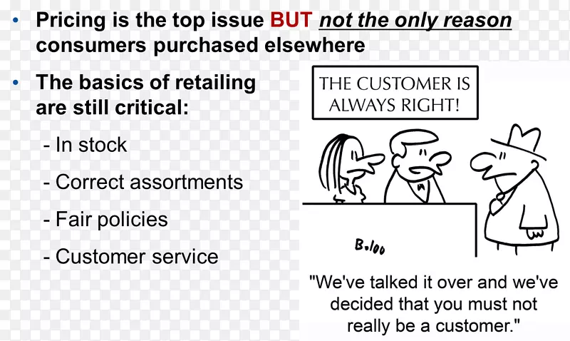 顾客永远是对的，顾客满意，零售服务，展示
