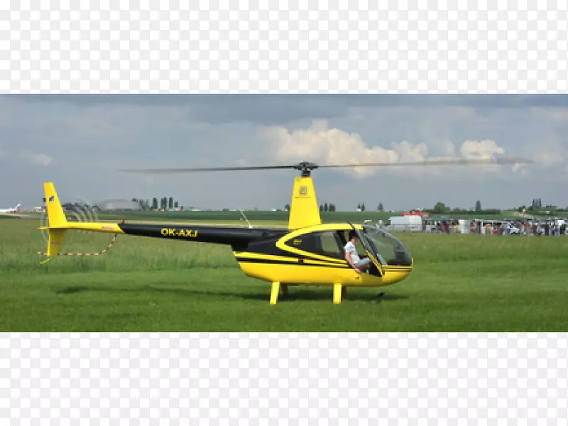 直升机旋翼无线电控制直升机超轻航空机动滑翔机罗宾逊r 44