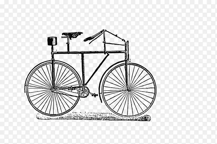 自行车车轮，拼图，道路自行车.水彩画