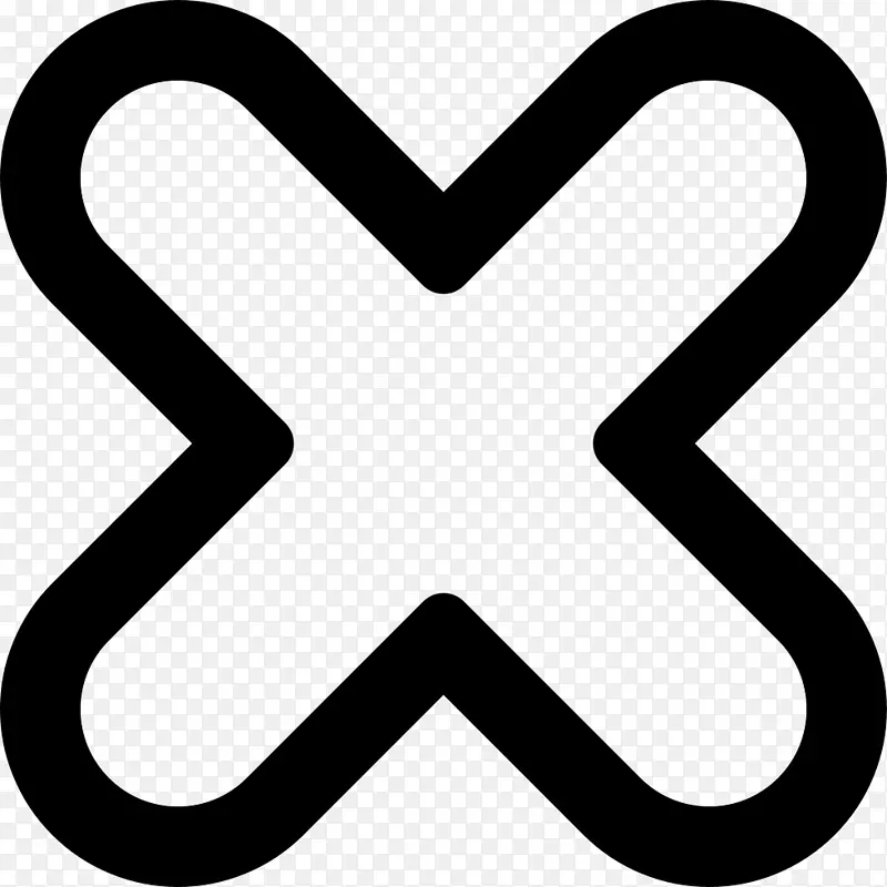 计算机图标符号x标记剪辑艺术符号