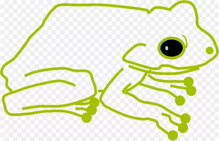 树蛙标志剪贴画-青蛙拱廊