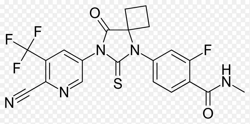 羟丙甲酰胺、阿帕鲁他胺、阿巴龙、乙酸酯、前列腺癌、比卡鲁胺