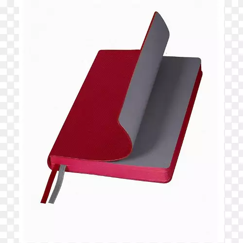 日记Блокнот标准纸张大小的红色书籍