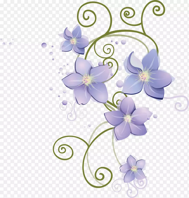 花卉设计剪贴画-卡瓦蒂拉姆卡