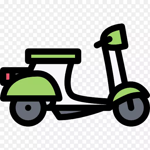 汽车滑板车专利费-免费剪贴画-图标滑板车