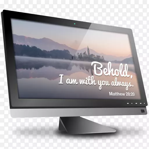 电脑显示器桌面壁纸输出装置平板显示电脑显示器附件圣经