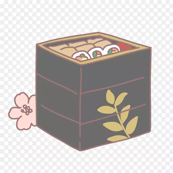 osechi jūBako hanami樱花