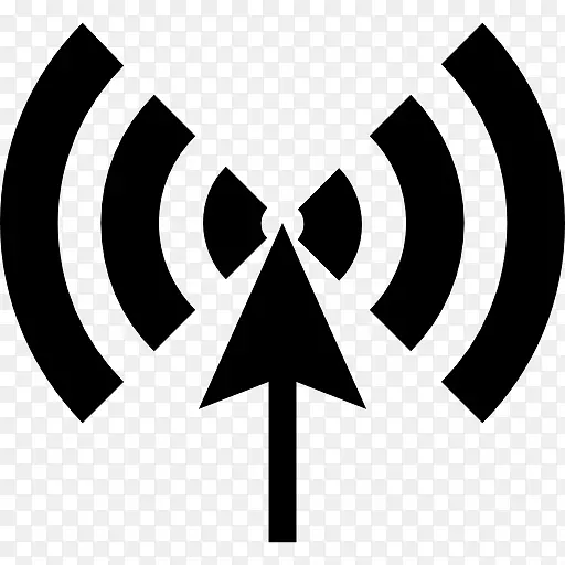 天线-免费广播标志-无线电
