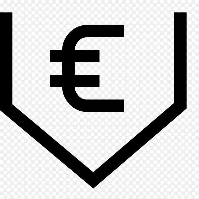 计算机图标欧元签署价格-欧元符号