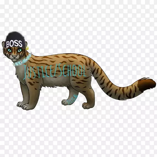 虎猫虚拟宠物网站动物-老虎
