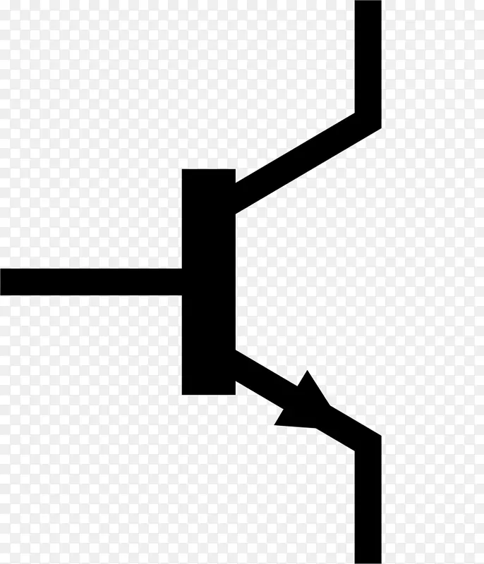 电子符号双极结晶体管电子电路npn符号